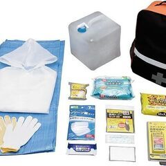J4123  アイリスオーヤマ　避難リュックセット HRS-14M　　【リユースのサカイ柏店】の画像