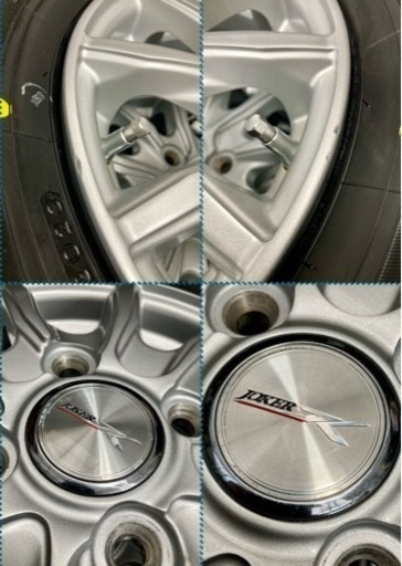 「商談中」⓱ 145R12 6PR LT 新品タイヤと中古ホイールとナット付き