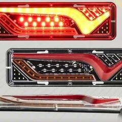 １２-２４V兼用フルLED(ファイバー)テールの画像