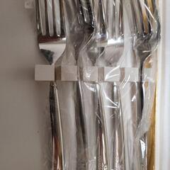 決定　courreges　カトラリー　スプーン、フォークの画像