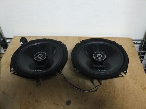 ☆ALPINE　アルパイン　17cmサイズ　スピーカー　STE-G170C　2個セット（現状渡し）☆