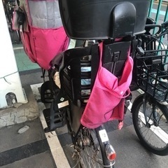 子供乗せ　電動3人乗り自転車の画像