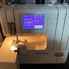 ジャノメ　ロックミシンの画像