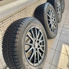 スタッドレスタイヤ 225/60R17 ホイール付き4本セット アルファード