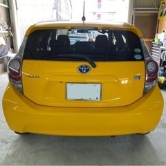 車検たっぷり‼️交換可‼️TOYOTA アクア　楽々プッシュスタートの画像