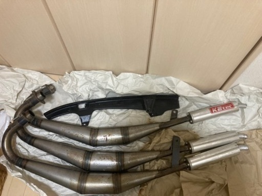 マッハ750SS  K2テックチャンバー　マフラー