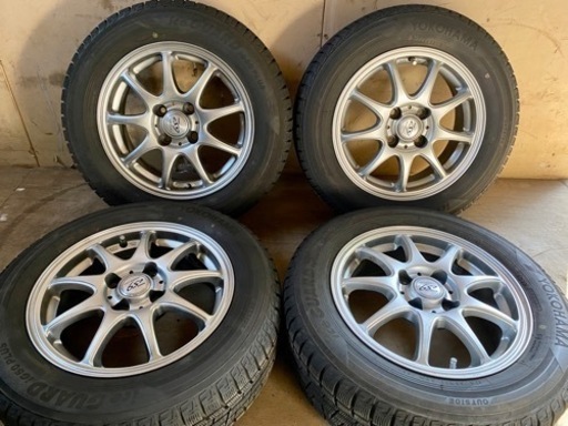 【スタッドレス】 ヨコハマタイヤ ice GUARD iG50 PLUS BluEarth 175/65R14 82Q IG50 タイヤ＆ホイール×4本セット