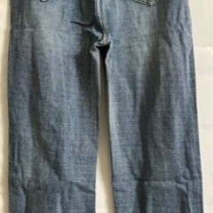 新品　デニムパンツ メンズ ダメージ加工 ジーンズ ストレート ...