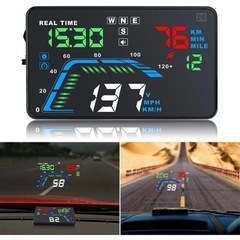 新品 ヘッドアップディスプレイ Q7 Hud シガレットライター Q7 ユニバーの画像