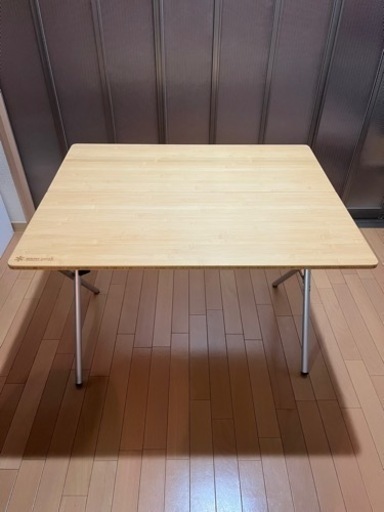 スノーピーク　ワンアクションテーブル　竹