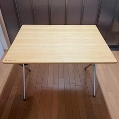 スノーピーク　ワンアクションテーブル　竹