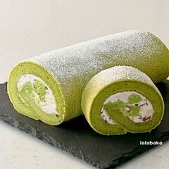 ♡ 抹茶のスフレロールケーキ（12/1～1/31）♡
