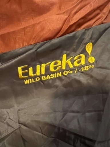 マミー型シュラフ　寝袋　大型　キャンプ　アウトドアEureka