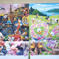 ディズニーカレンダー 2種 & 非売品のくまのプーさん ぬいぐるみセットの画像