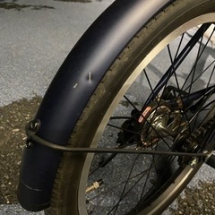 折りたたみ自転車の画像