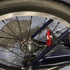 折りたたみ自転車の画像