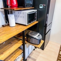キッチン　食器棚　カップボード　DIYの画像
