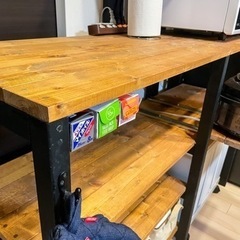 キッチン　食器棚　カップボード　DIYの画像