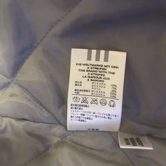 adidas ベンチコート　グレー　150cmの画像