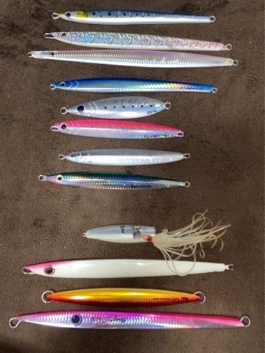 美品　ロングジグ、インチク多数