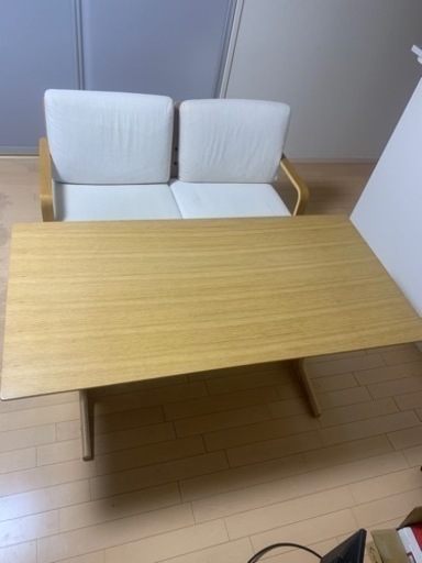 無印良品　ダイニングテーブルとチェアのセット！