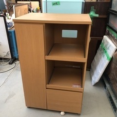 ニッセン レンジボード ライトブラウン 74cm×50cm×高さ...