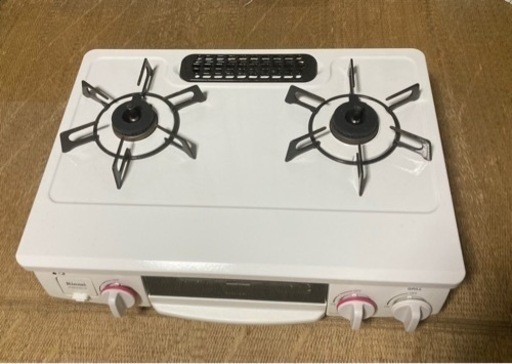 美品❣️リンナイガステーブル✨都市ガス供給エリアの方