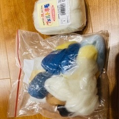 手芸用品（フェルト、羊毛など）の画像
