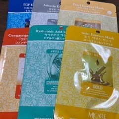 韓国/フェイスパック6種類