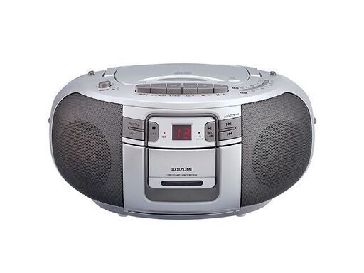 未使用 コイズミ CDラジカセ SAD-4943/S