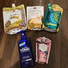 シャンプー、コンディショナー