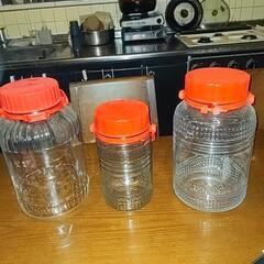果実酒用広口瓶　3本の画像