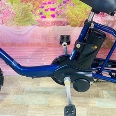 ❷5875子供乗せ電動アシスト自転車Panasonic20インチ良好バッテリーの画像