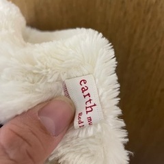 白いスヌードの画像