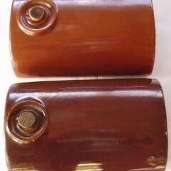 陶器製 湯たんぽ　2個　昭和レトロ