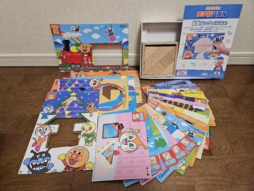 アンパンマン　天才脳パズル　知育玩具　ピノチオ