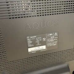 シャープ　クアトロン　40型液晶テレビ　ジャンク品の画像