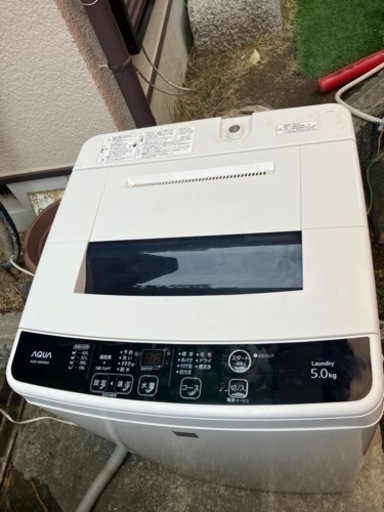 Aqua 5kg 洗濯機　2016年