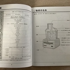 フードプロセッサー　ロボクープ　マジミックス　RM-3200Mの画像