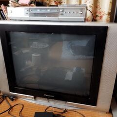 至急　パナソニック25型ブラウン管テレビあげます。