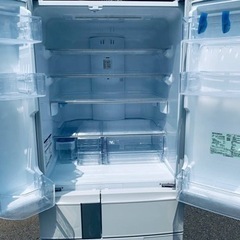ET1765番⭐️605L⭐️三菱ノンフロン冷凍冷蔵⭐️