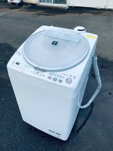 ET1285番⭐️8.0kg⭐️ SHARP電気洗濯乾燥機⭐️
