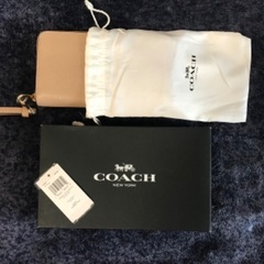 [新品未使用]coachの長財布の画像