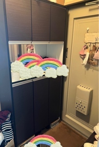 靴箱　四年使用