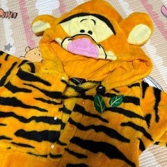 ベビードール　タイガー　フリースロンパース の画像