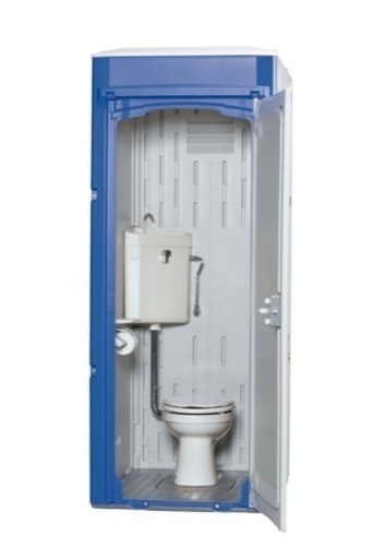 中古仮設トイレ　水洗　