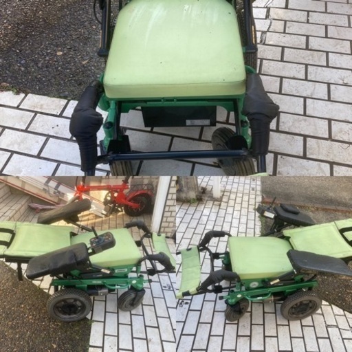 ★電動車椅子 電動リクライニングシート付き イマセン製★