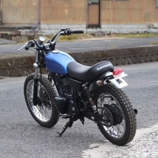 KAWASAKI 250TR スクランブラー カスタム (SC) 豪渓のバイクの