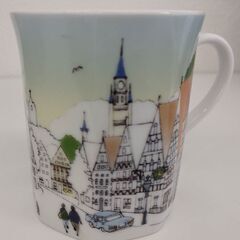 【美品】ナルミ　鳴海製陶　旅マグ　マグカップの画像