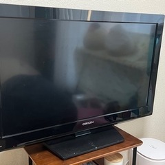引渡し人確定　【引き取り限定】32型テレビ ORION